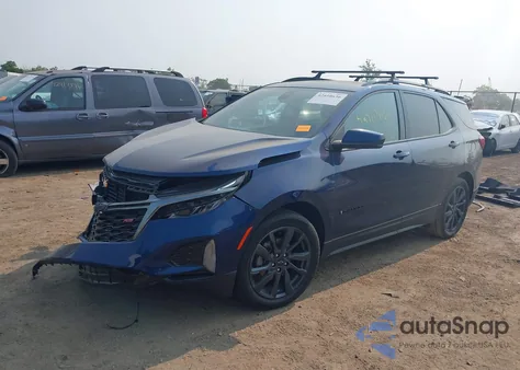 2022 Chevrolet Equinox Fwd Rs z USA, uszkodzony, nr VIN 3GNAXMEV1NS185324